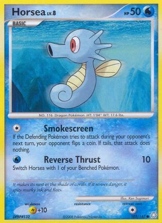 Horsea 102  Legends Awakened - Common