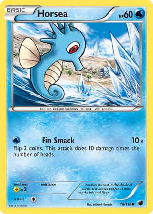 Horsea 018  Plasma Freeze - Common
