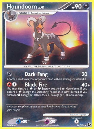 Houndoom 018  Great Encounters - Rare