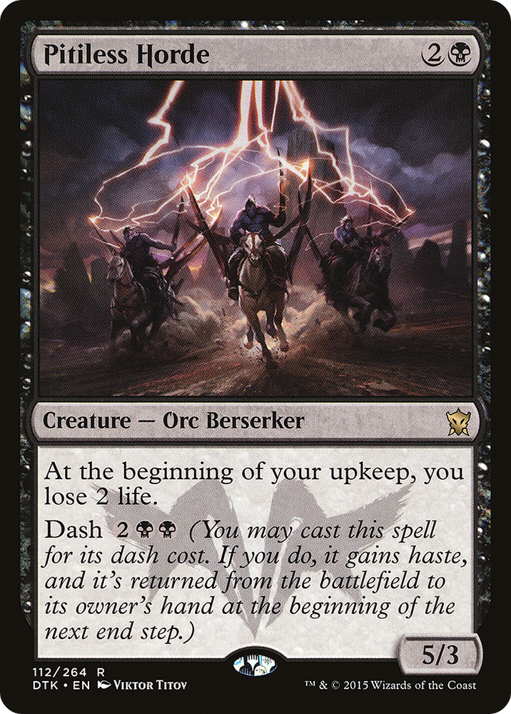 Pitiless Horde (DTK-112) - Dragons of Tarkir