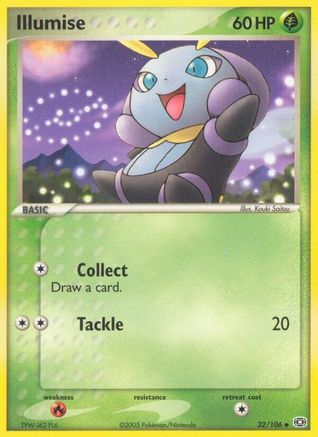 Illumise 032  Emerald - Uncommon