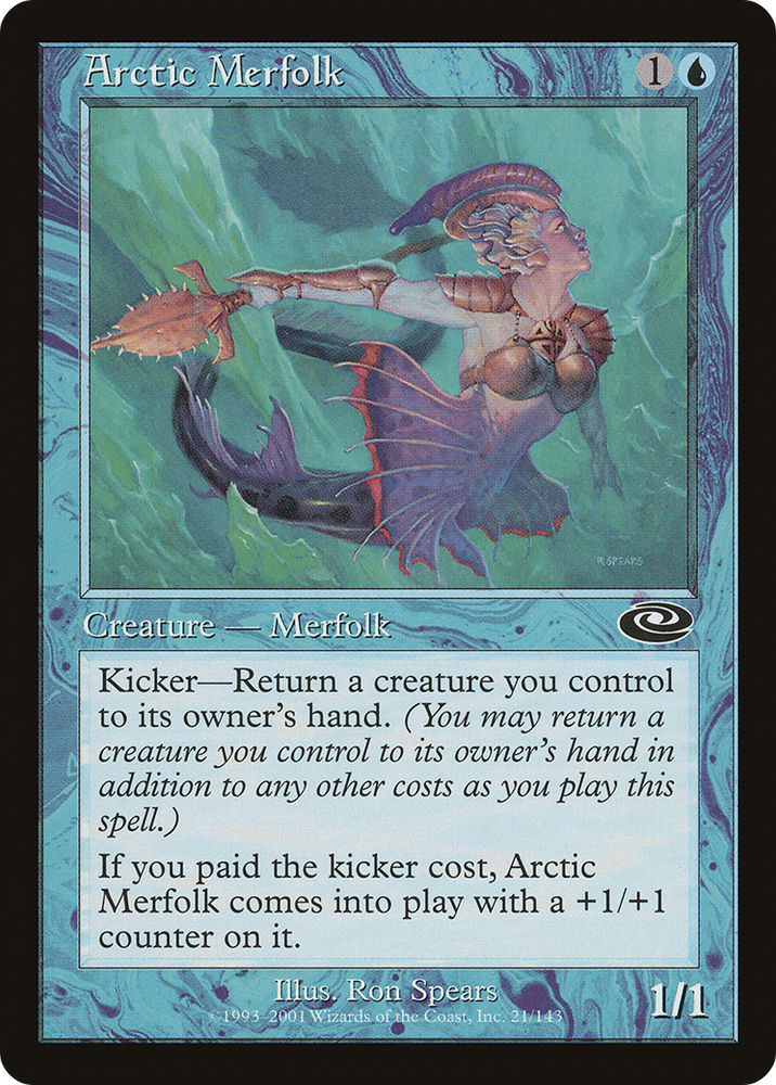 Arctic Merfolk (PLS-021) - Planeshift