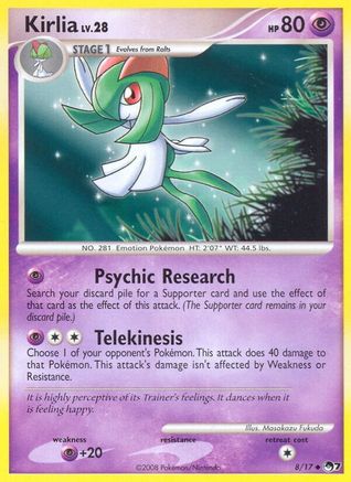 Kirlia 008  POP Series 7 - Uncommon