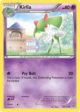 Kirlia 060  Plasma Storm - Uncommon