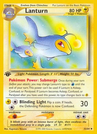Lanturn 032/64  - Unlimited Neo Revelation - Uncommon