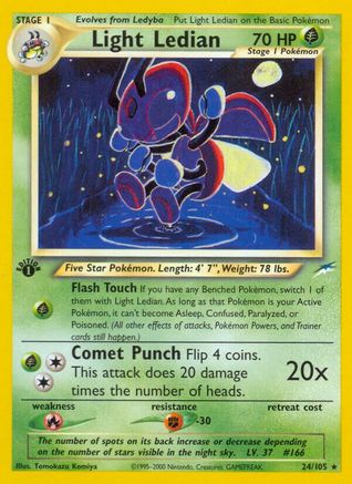 Light Ledian 024/105  - Unlimited Neo Destiny - Rare