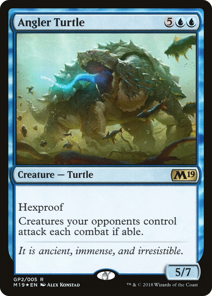 Angler Turtle (2018 Gift Pack) (GBP-GP2) - M19 Gift Pack Foil