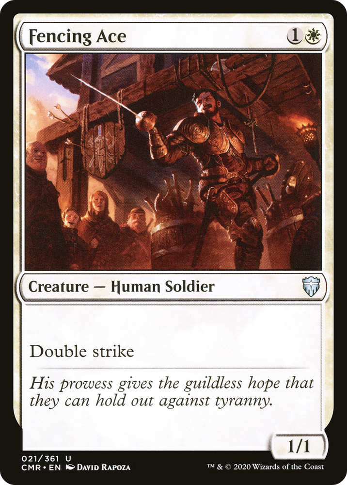 Fencing Ace (CMR-021) - Commander Legends Foil