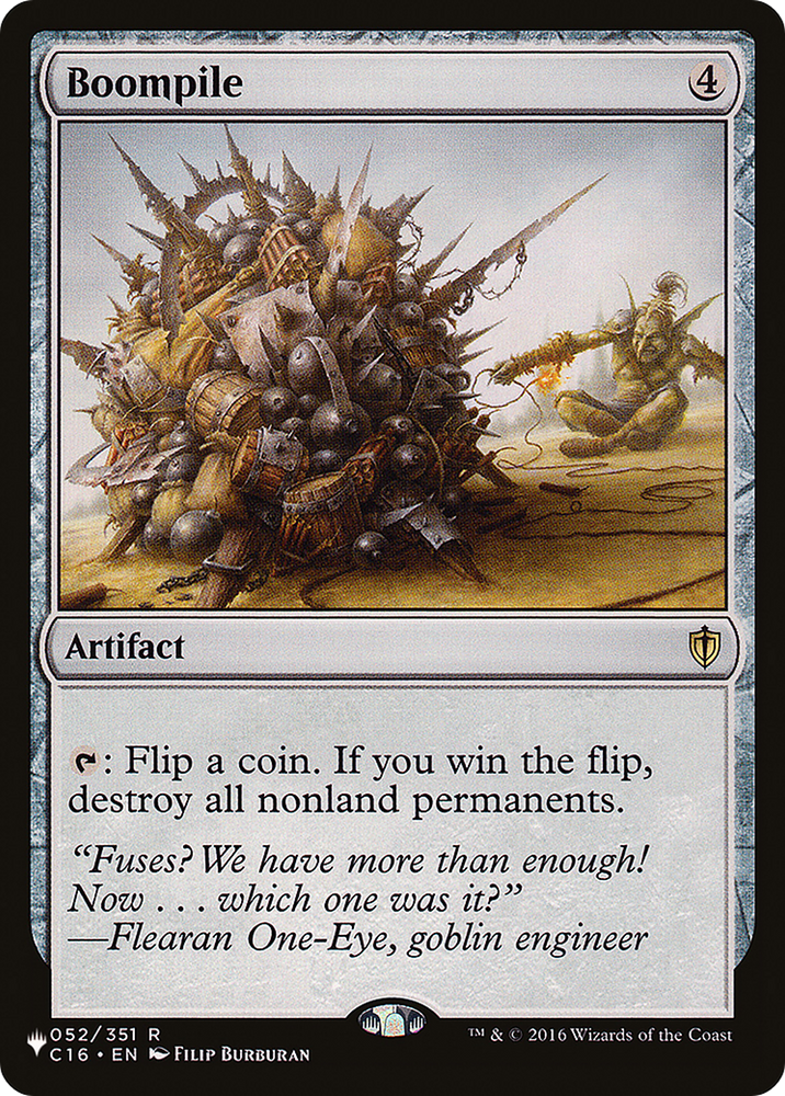 Boompile (PLST-C16-52) - The List