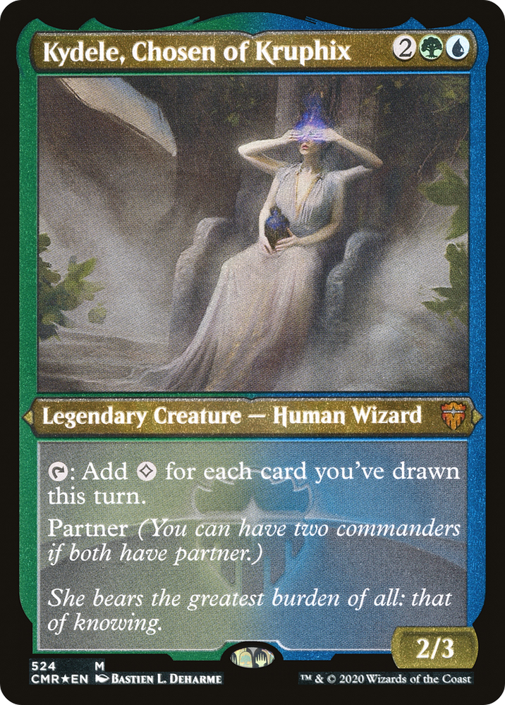 Kydele, Chosen of Kruphix (Foil Etched) (CMR-524) - Commander Legends Foil