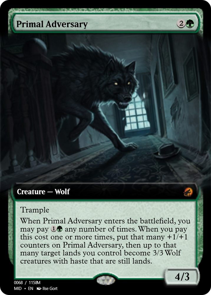 Primal Adversary (PRM-94016) - Magic Online Promos Foil