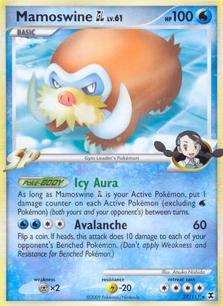 Mamoswine GL 027  Rising Rivals - Rare