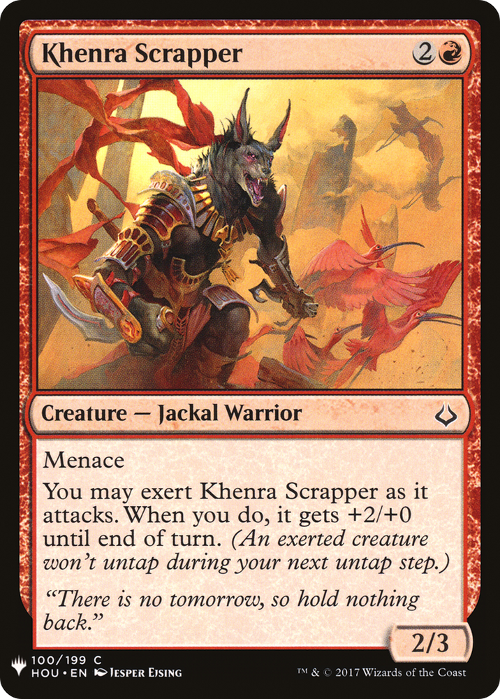 Khenra Scrapper (LIST-HOU-100) - The List