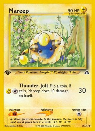 Mareep 058/75  - Unlimited Neo Discovery - Common