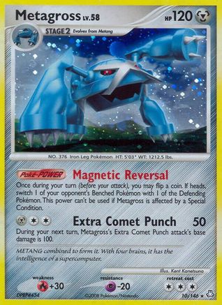 Metagross 010  - Holofoil Legends Awakened - Holo Rare