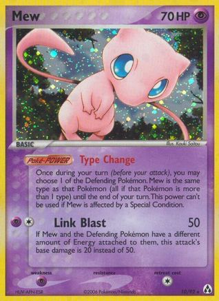 Mew 010  - Holofoil Legend Maker - Holo Rare