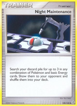 Night Maintenance 120/132  Secret Wonders - Uncommon