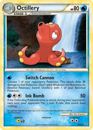 Octillery 006/95  - Reverse Holofoil Unleashed - Holo Rare