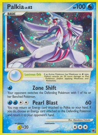 Palkia 011  - Holofoil Majestic Dawn - Holo Rare