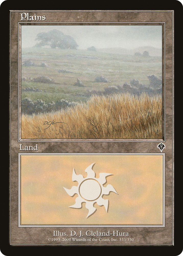 Plains (333) (INV-333) - Invasion Foil