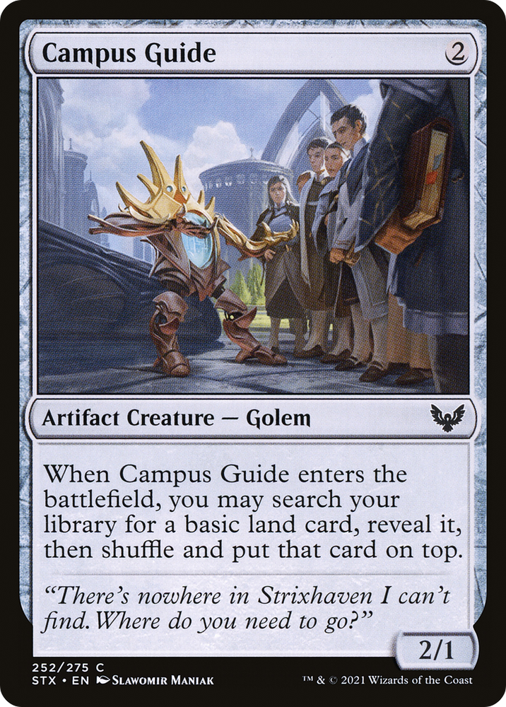 Campus Guide (STX-252) - Strixhaven: School of Mages Foil