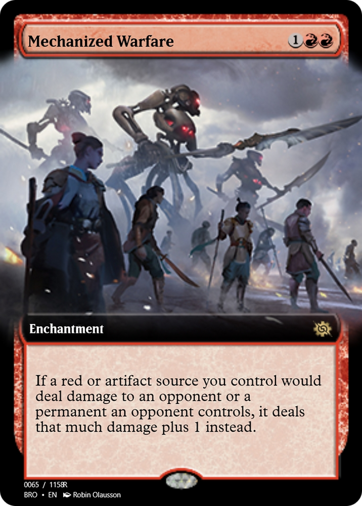 Mechanized Warfare (PRM-105738) - Magic Online Promos Foil