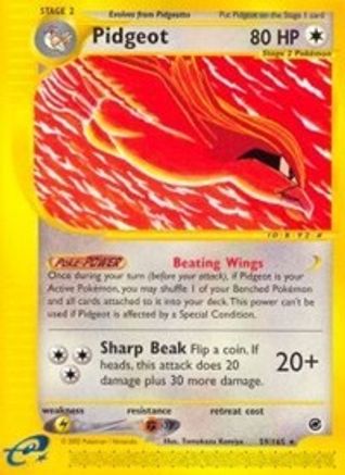 Pidgeot (59) 059  Expedition - Rare