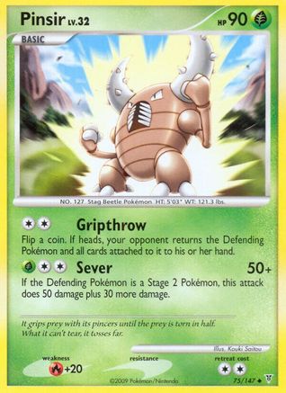 Pinsir 075  Supreme Victors - Uncommon