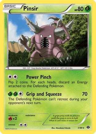 Pinsir 001  Next Destinies - Rare