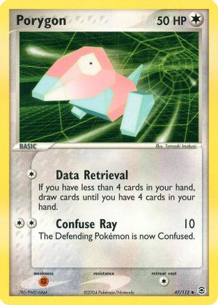 Porygon 047  FireRed & LeafGreen - Uncommon