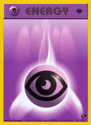 Psychic Energy 131/132  - Unlimited Gym Challenge - Common