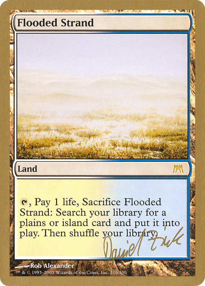 Flooded Strand - 2003 Daniel Zink (ONS) (WCD-) - World Championship Decks 2003