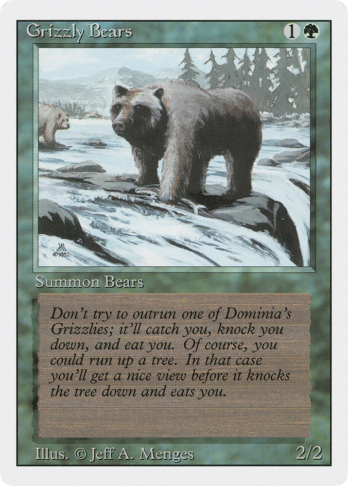 Grizzly Bears (3ED-201) - Revised Edition