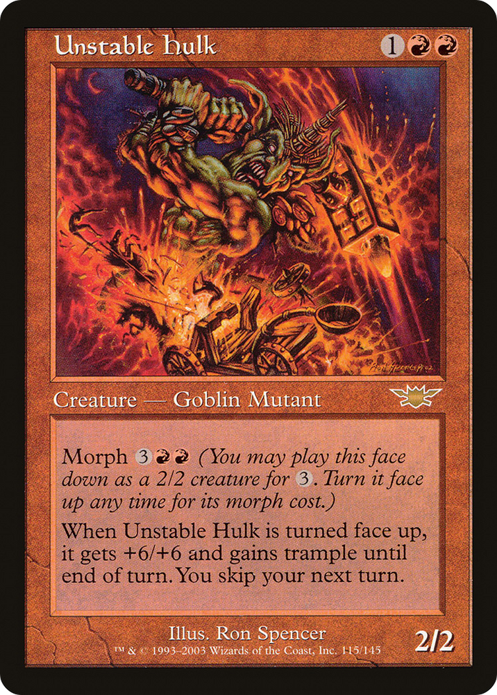Unstable Hulk (LGN-115) - Legions