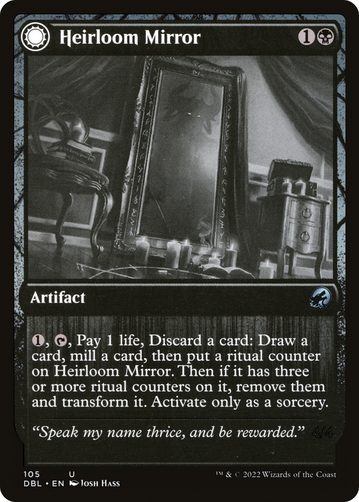 Heirloom Mirror (DBL-105) - Innistrad: Double Feature: (Double Faced Transform)
