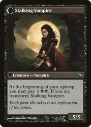 Screeching Bat (ISD-114) - Innistrad: (Double Faced Transform) Foil