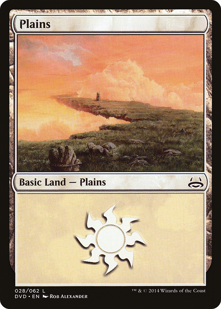 Plains (28) (Divine vs. Demonic) (DD3-028) - Duel Decks Anthology: Divine vs. Demonic