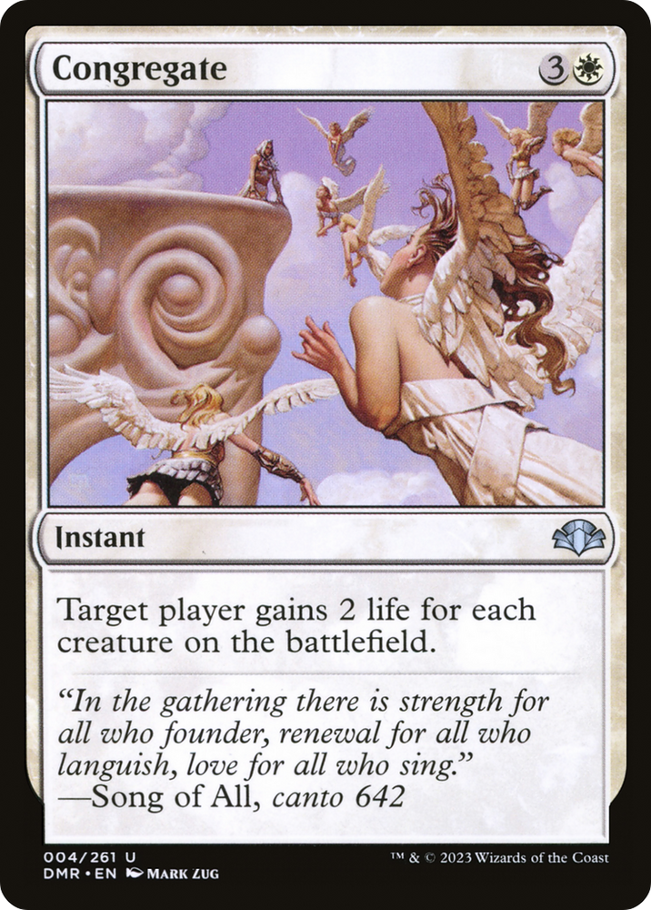Congregate (DMR-004) - Dominaria Remastered Foil
