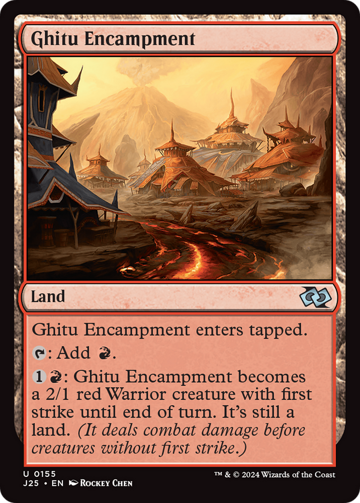 Ghitu Encampment (J25-155) - Foundations Jumpstart