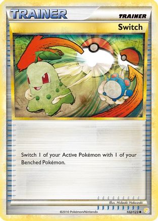 Switch 102/123  HeartGold SoulSilver - Uncommon