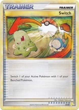 Switch (Raichu) 024  HGSS Trainer Kit Gyarados & Raichu - Common
