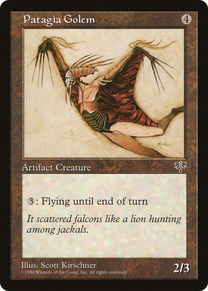 Patagia Golem (MIR-) - Mirage