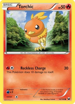 Torchic (14) 014  Dark Explorers - Common