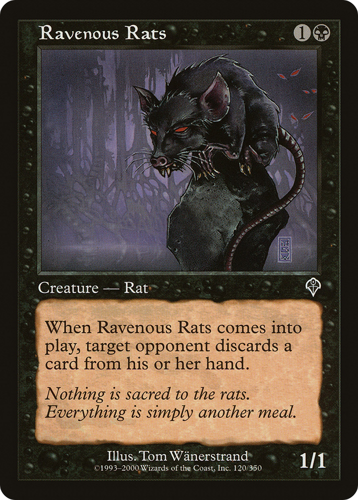 Ravenous Rats (INV-120) - Invasion Foil