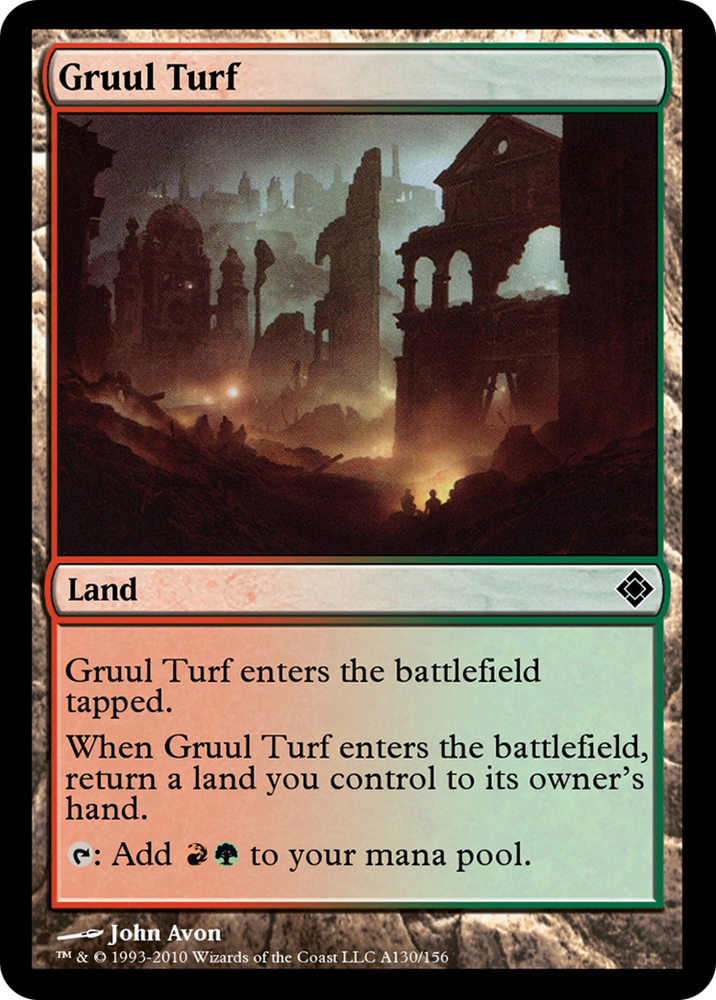 Gruul Turf (TD0-A130) - Magic Online Theme Decks