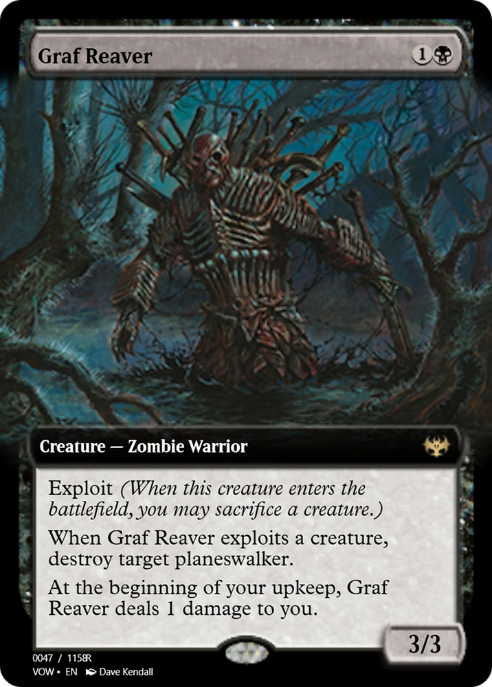 Graf Reaver (PRM-95333) - Magic Online Promos Foil