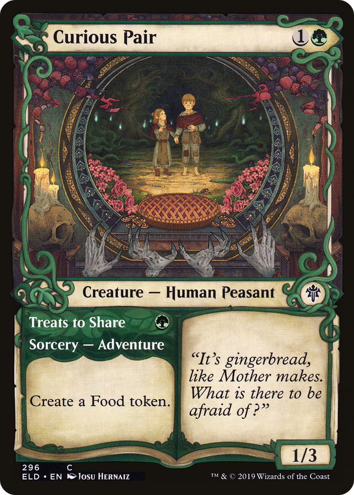Curious Pair (Showcase) (ELD-296) - Throne of Eldraine: (Showcase)