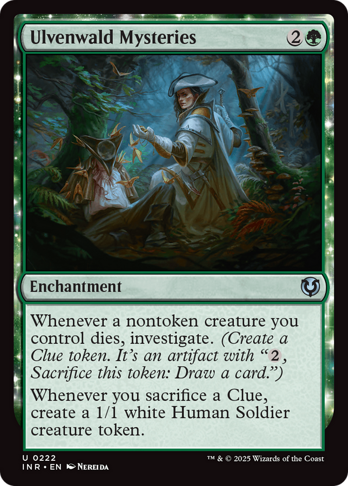 Ulvenwald Mysteries (INR-222) - Innistrad Remastered: (enchantment) Foil