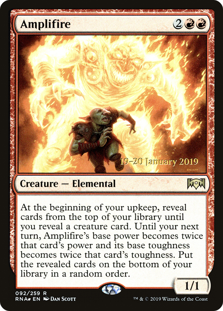 Amplifire (PRE-092) - Ravnica Allegiance Promos Foil