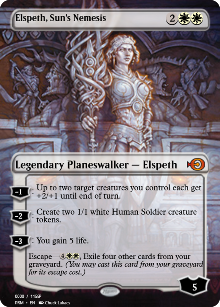 Elspeth, Sun's Nemesis (PRM-79845) - Magic Online Promos Foil